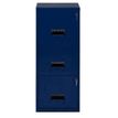 3219090950523-Classeur 3 tiroirs pour dossiers suspendus - 96 x 40 x 40 cm - bleu nuit nacré--0