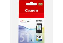 Canon CL-511 - cyan, magenta, jaune - cartouche d