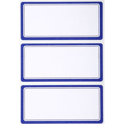 3270241119510-Apli Agipa - 24 Étiquettes scolaires cadre bleu - 34 x 75 mm - réf 111951--1