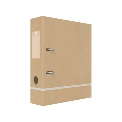 3045050438523-Oxford Touareg - Classeur à levier - Dos 80 mm - A4+ - disponible dans différentes couleurs krafts--3