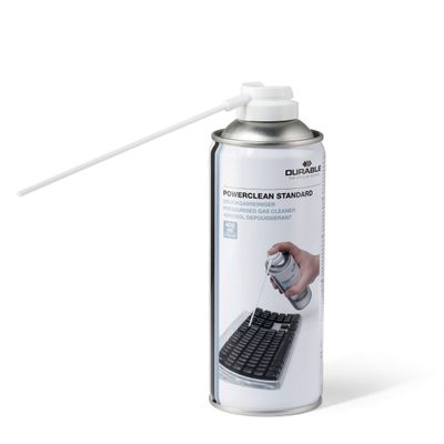 4005546968254-Durable Powerclean - gaz dépoussiérant - lot de 2 - 400 ml--1